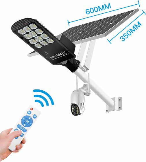 Solar Digital Display Monitor Wall Lamp