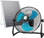 Solar+AC Dual Power Sources Fan