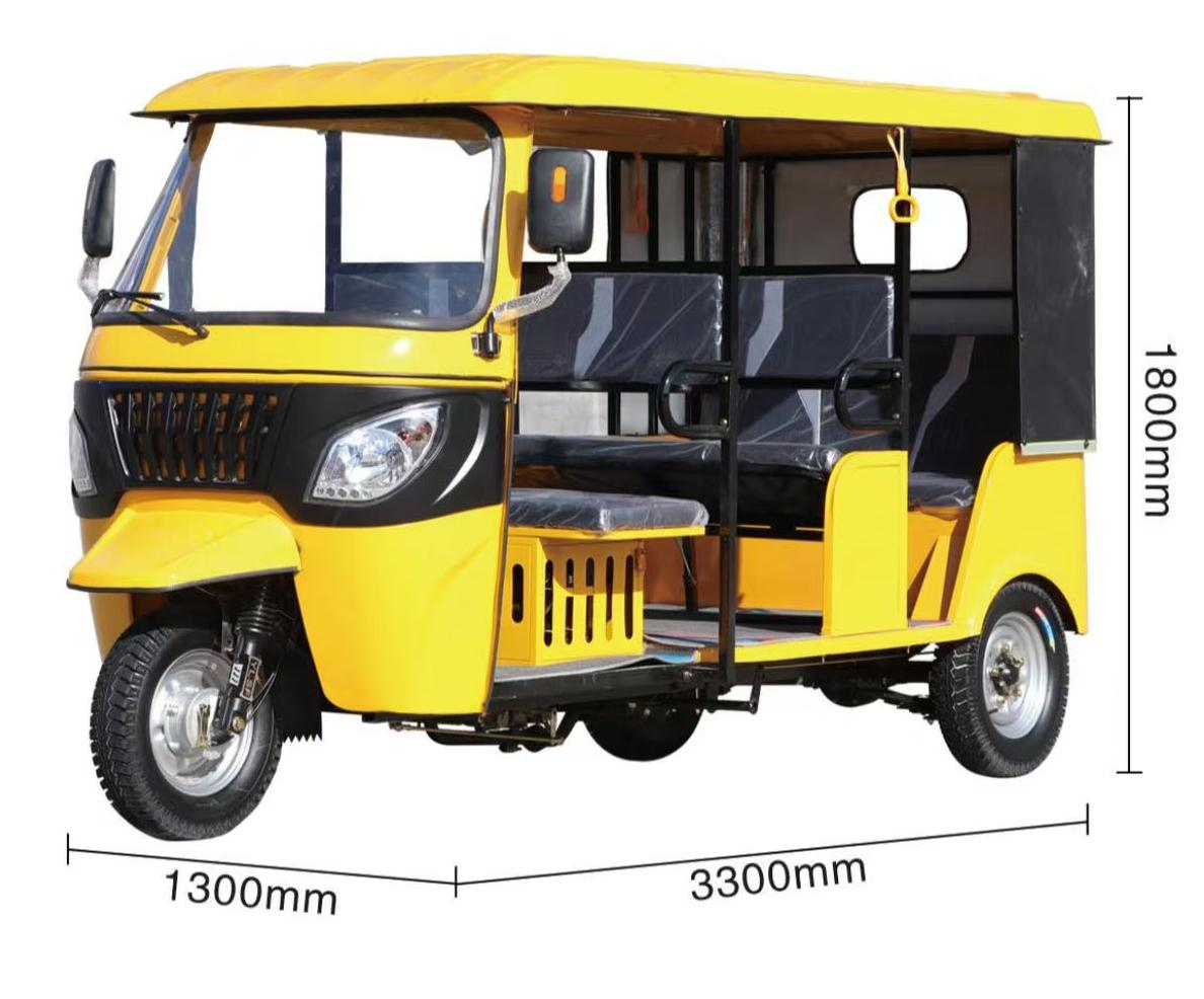 Three Rows Tuk-Tuk