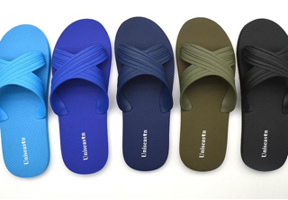 Men's Cross-strap Slides